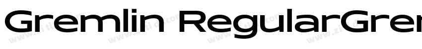 Gremlin RegularGreml字体转换